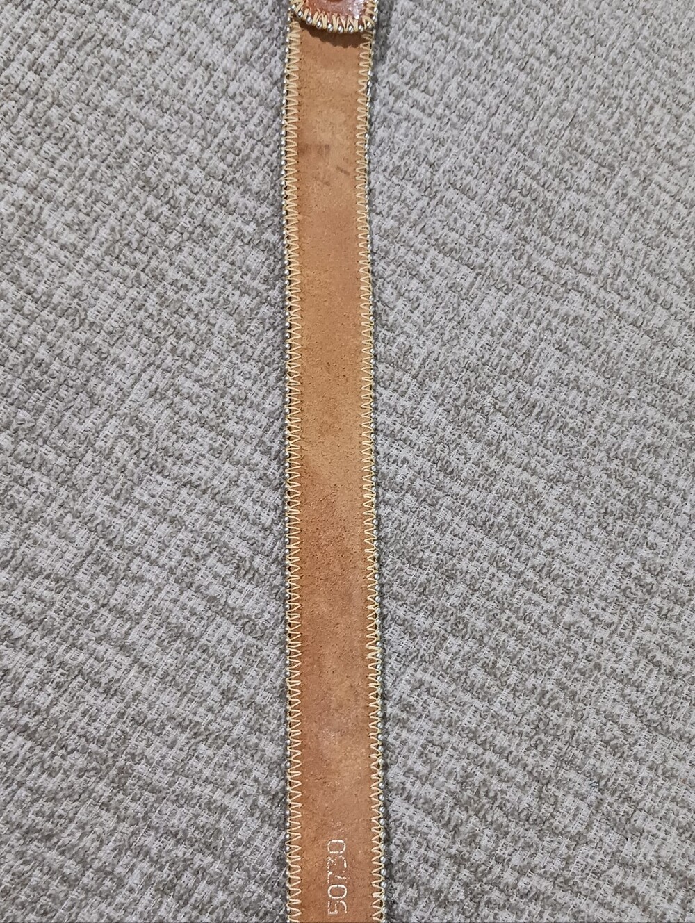 Vintage Streets Ahead Italian Leather Belt - Picture 8 of 16